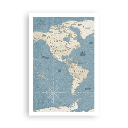 Poster - Die Welt liegt zum Greifen nah - 61x91 cm