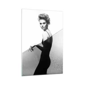 Glasbild - Bild auf glas - Magnetischer Blick - 80x120 cm