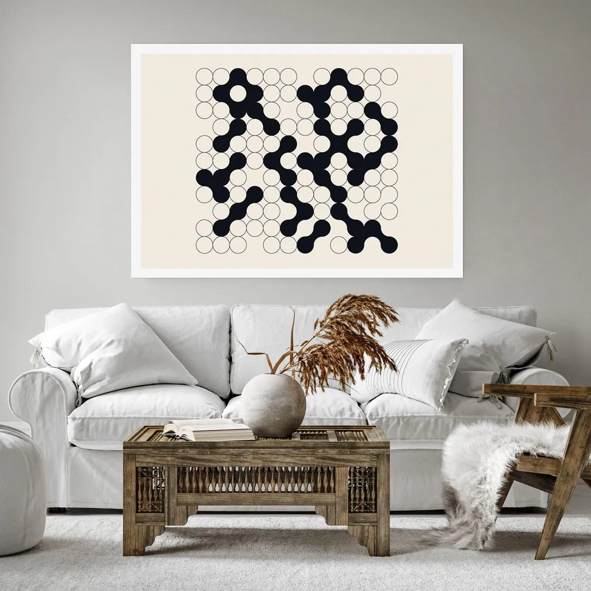 Poster - Chinesisches Spiel – Variation - 40x30 cm