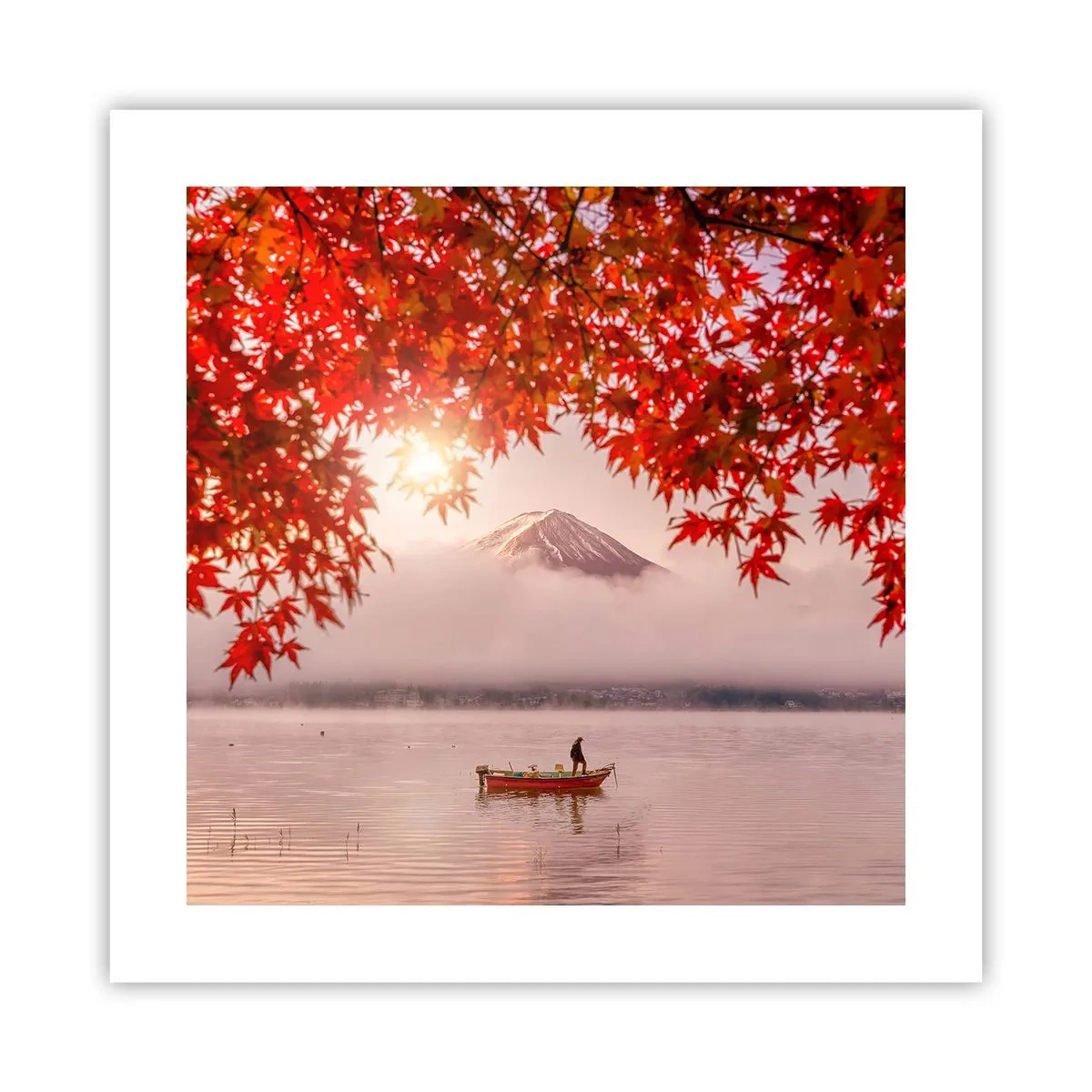 Poster - Im japanischen Klima - 40x40 cm