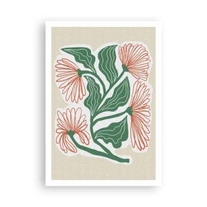 Poster - Im Folkstil und modern - 70x100 cm