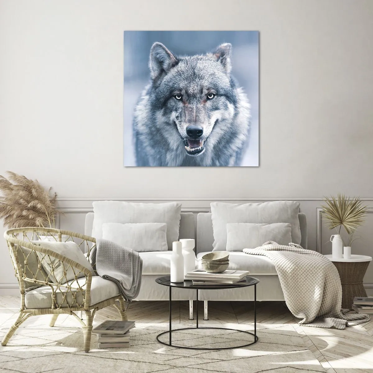 Glasbild - Bild auf glas - Werden Sie die Herausforderung annehmen? - 50x50 cm