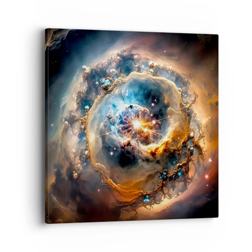 Bild auf Leinwand - Leinwandbild - Anfang - 40x40 cm