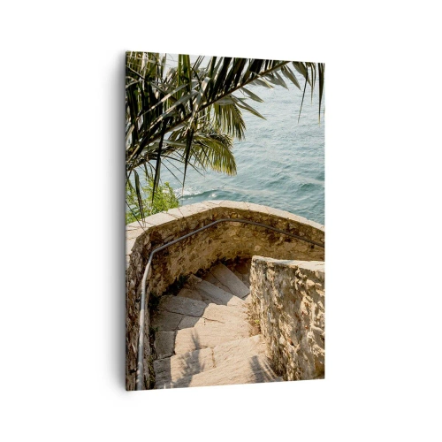 Bild auf Leinwand - Leinwandbild - Unter der Sonne Italiens - 80x120 cm