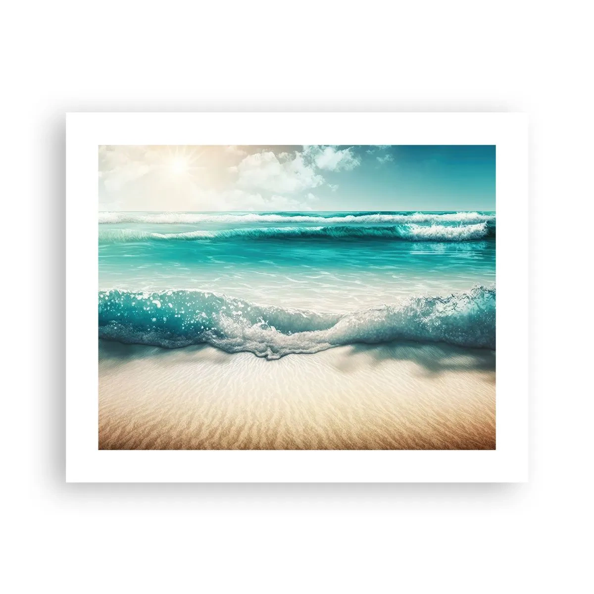Poster - Frieden des Ozeans - 50x40 cm