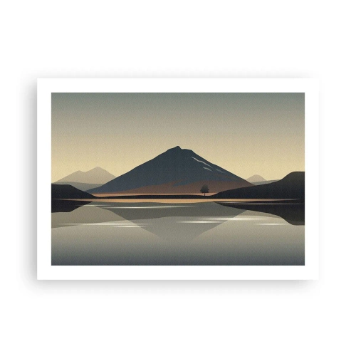 Poster - Spiegelreflexion - 70x50 cm