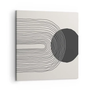 Bild auf Leinwand - Leinwandbild - Zittern und Vertrauen - 50x50 cm