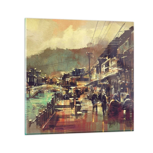 Glasbild - Bild auf glas - Das Leben als Reichtum an Grau - 50x50 cm