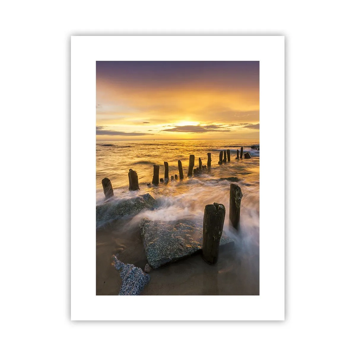 Poster - Die raue Schönheit der Ostsee - 30x40 cm