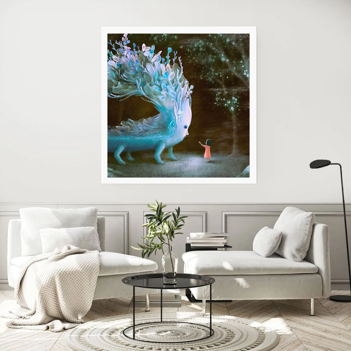 Poster - Fantastisches Treffen - 40x40 cm