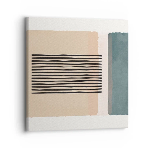 Bild auf Leinwand - Leinwandbild - Alles ist in Ordnung - 30x30 cm