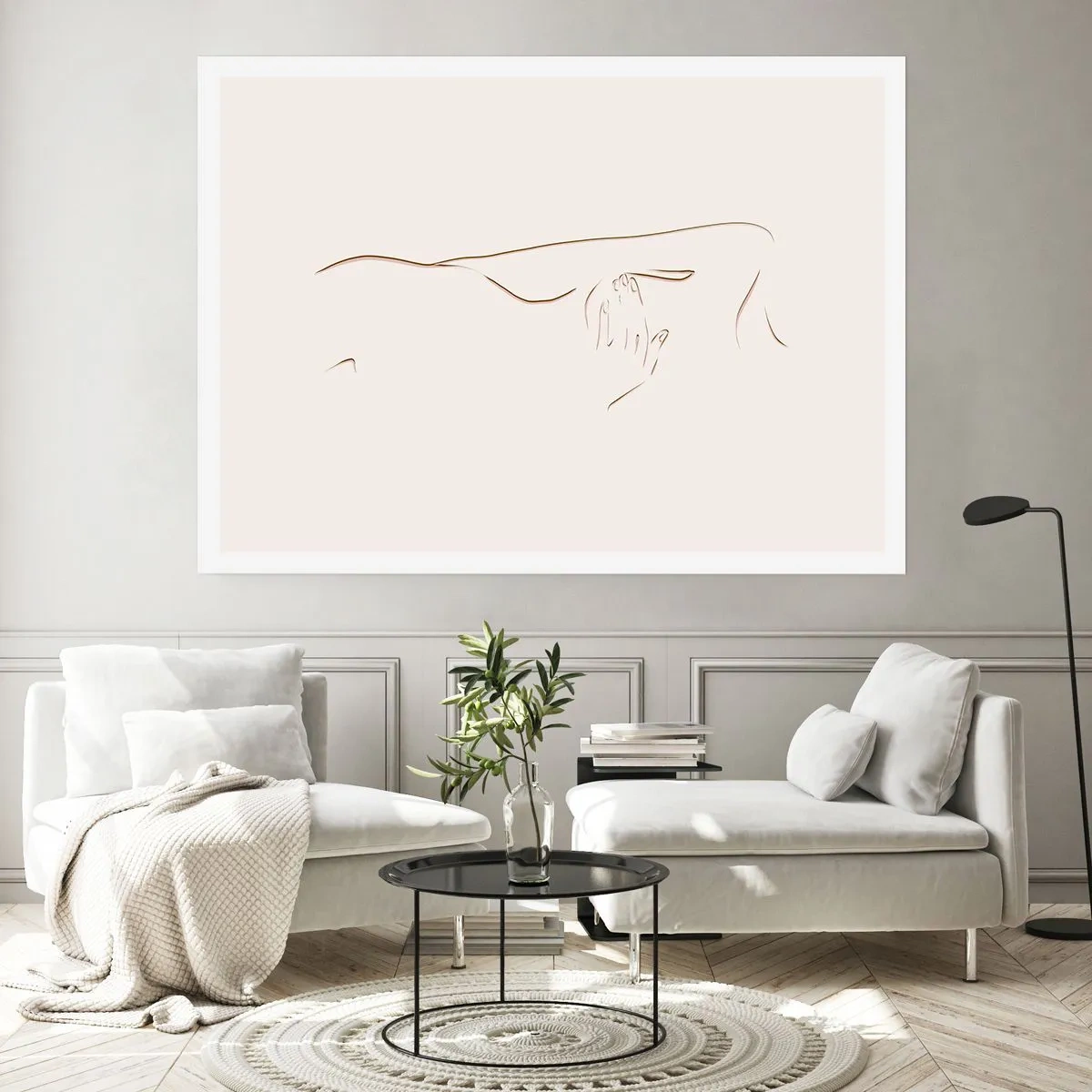 Poster - Die Form des Verlangens - 50x40 cm