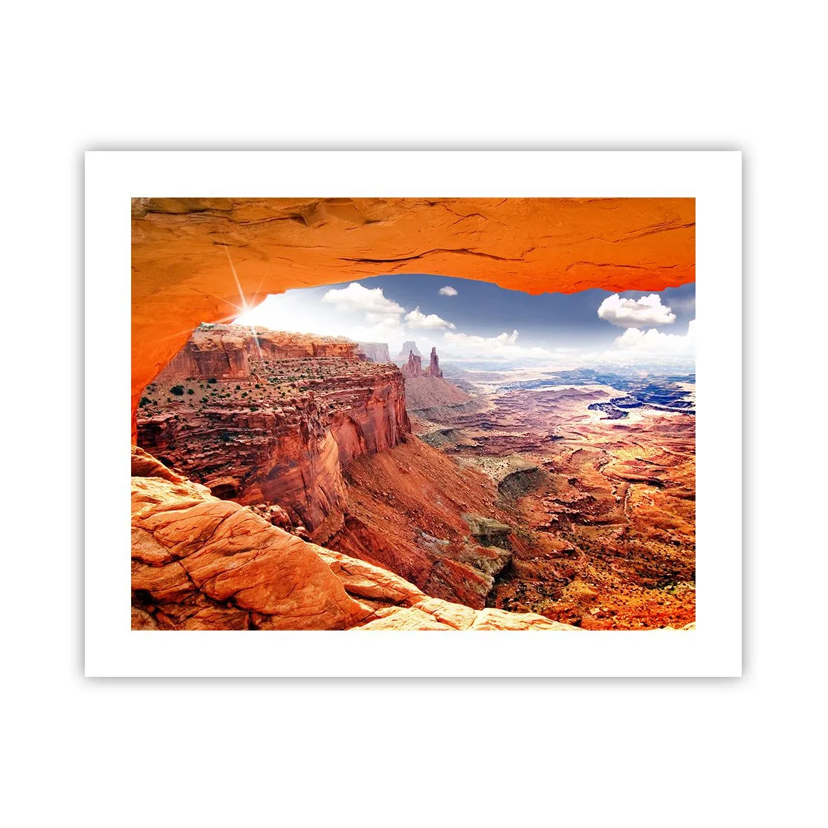 Poster - Von der Natur selbst geschnitzt - 50x40 cm