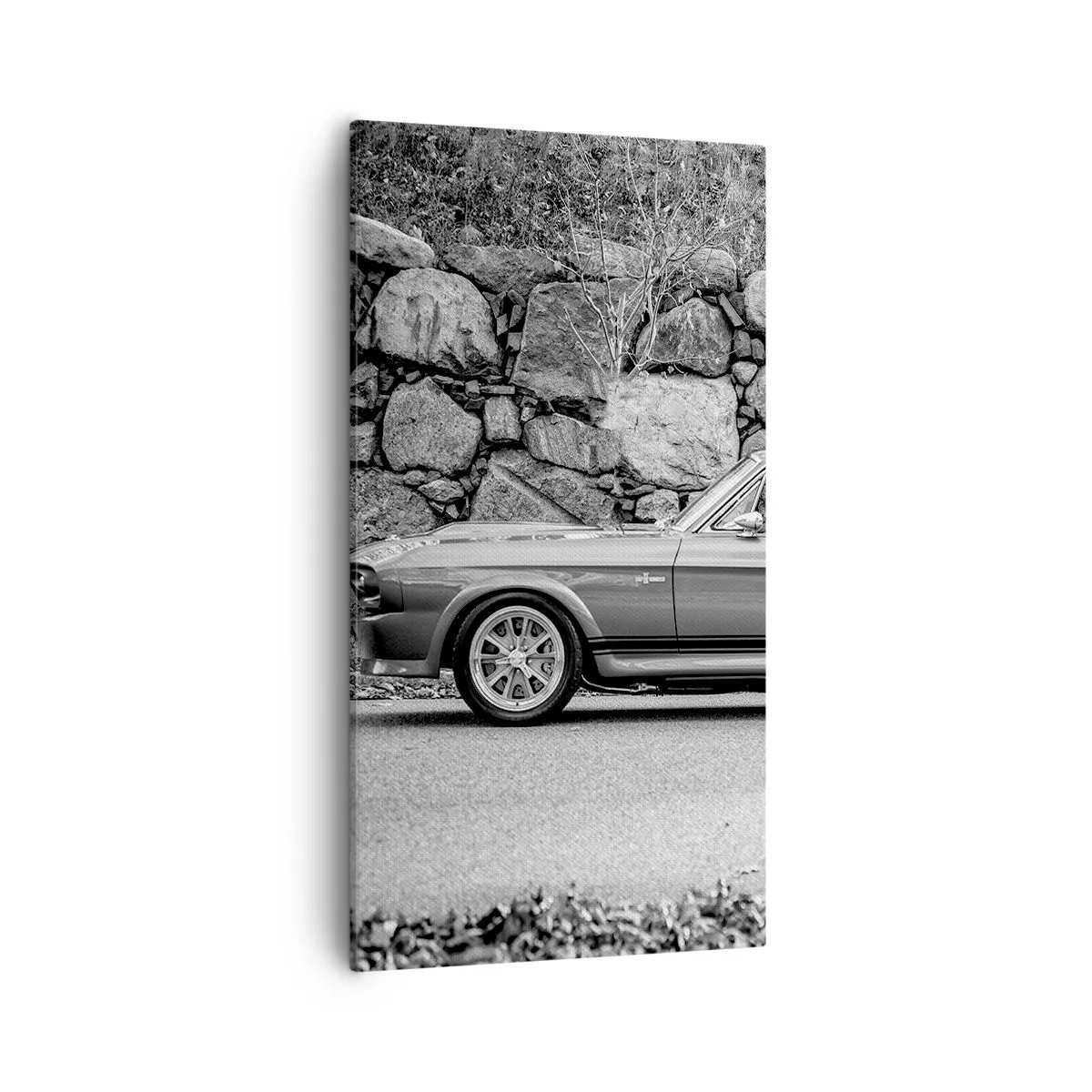 Bild auf Leinwand - Leinwandbild - Die Legende der 1960er - 55x100 cm