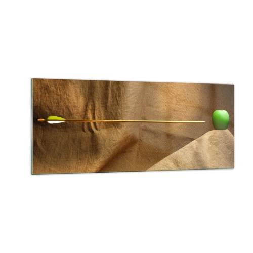 Glasbild - Bild auf glas - Beschwöre den Geist von Wilhelm Tell - 100x40 cm