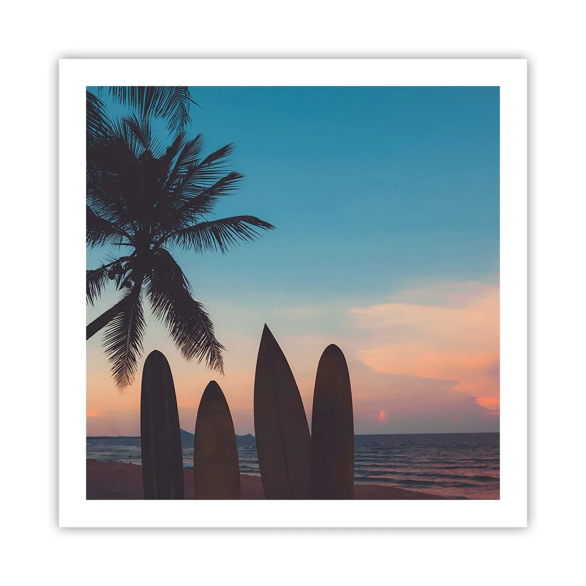 Poster - Morgen wird es auch lustig - 60x60 cm