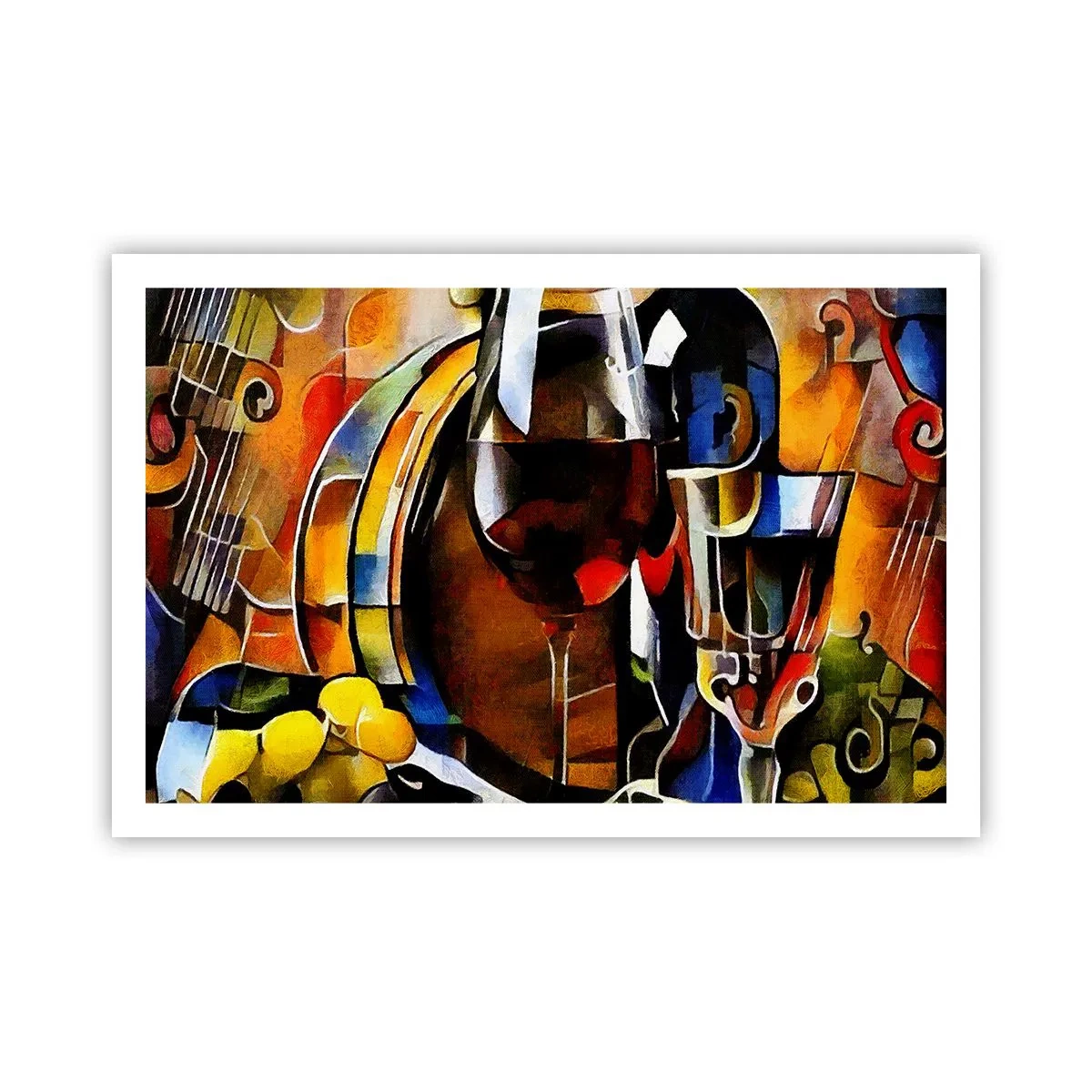 Poster - Und die Welt nimmt Farben an - 91x61 cm