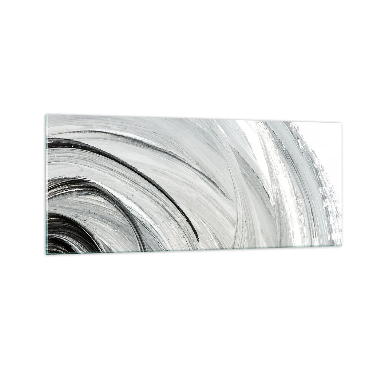 Glasbild - Bild auf glas - Orbitale Komposition - 100x40 cm