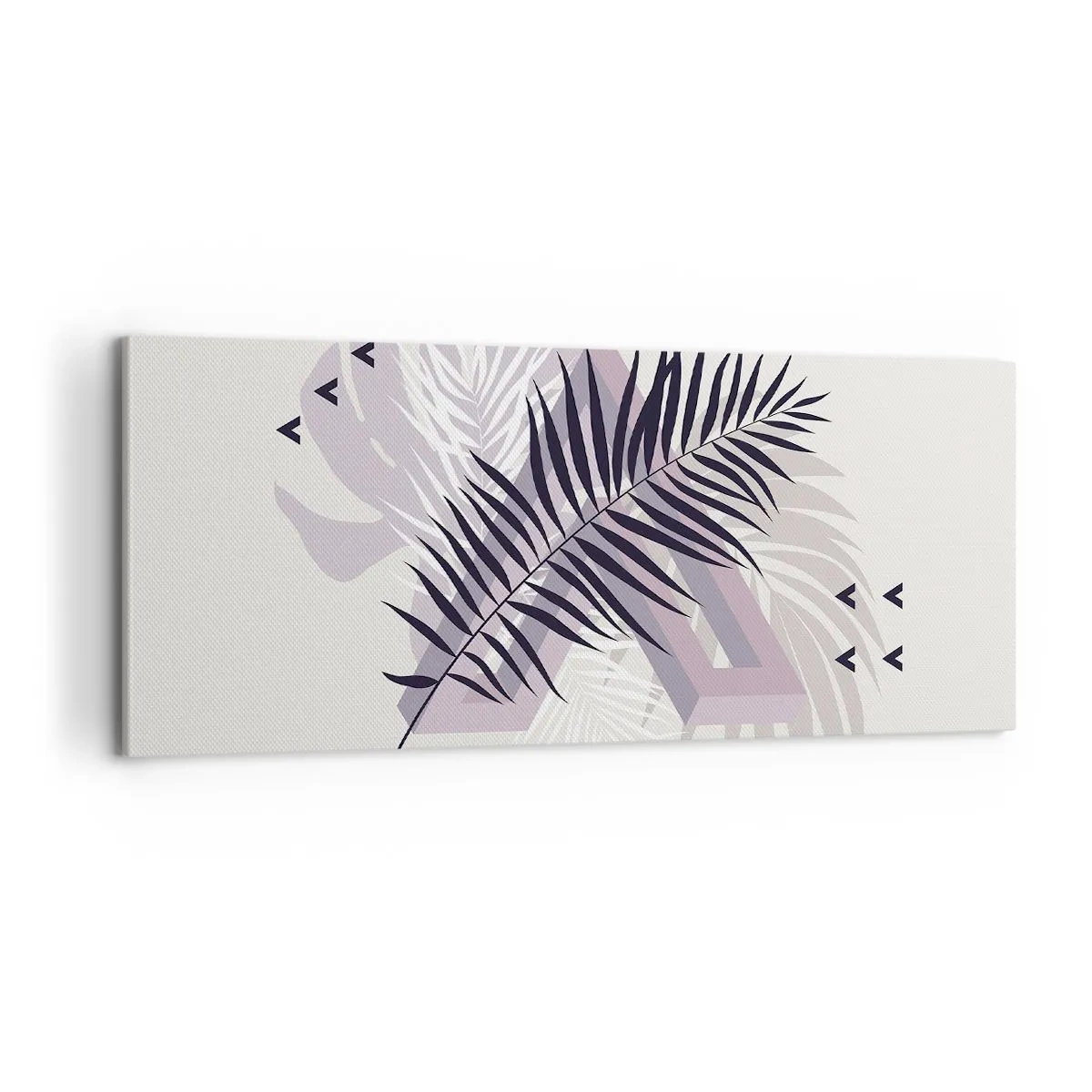 Bild auf Leinwand - Leinwandbild - Der Schatten des Schattens - 100x40 cm