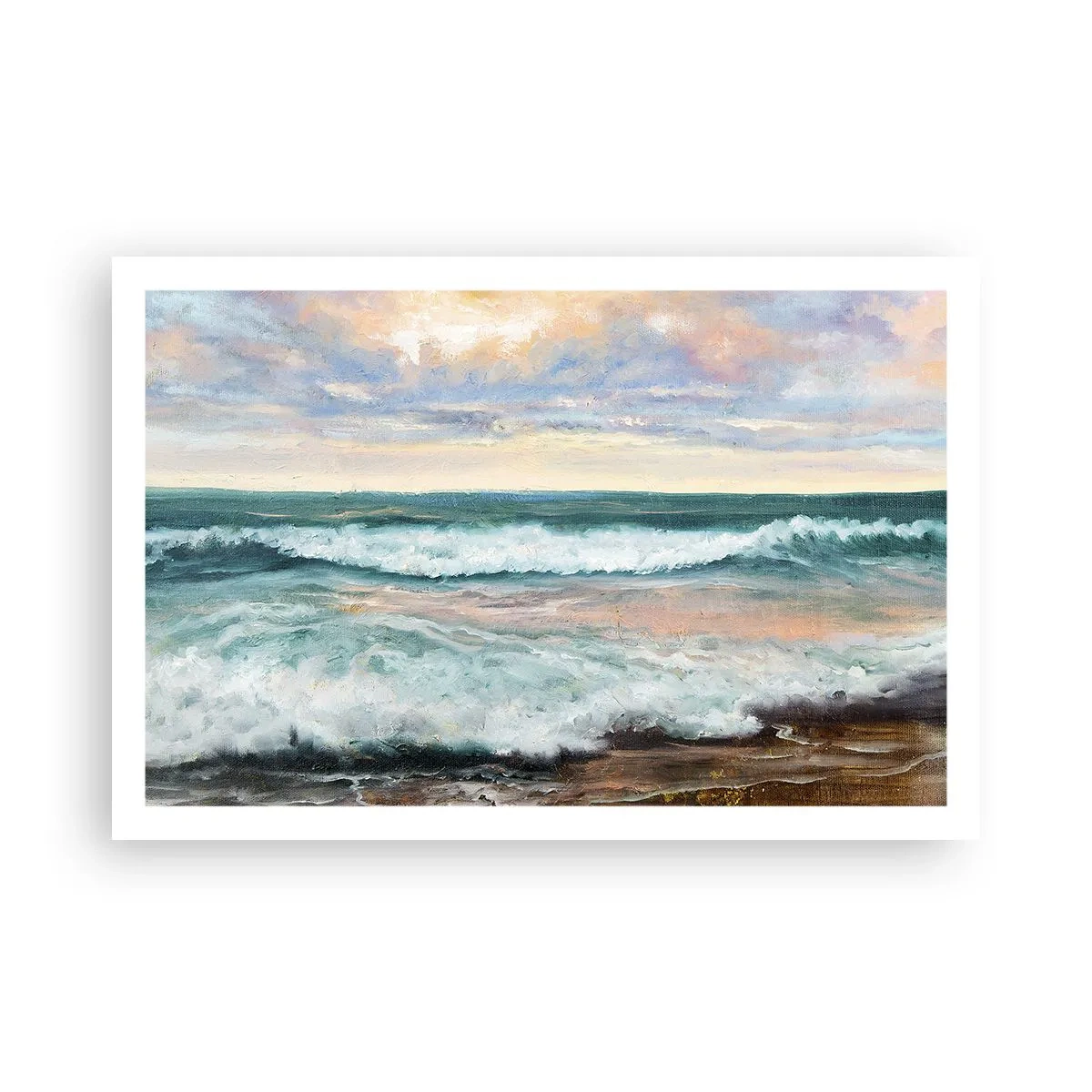 Poster - Hier werden Sie Ihre Seele baumeln lassen - 91x61 cm