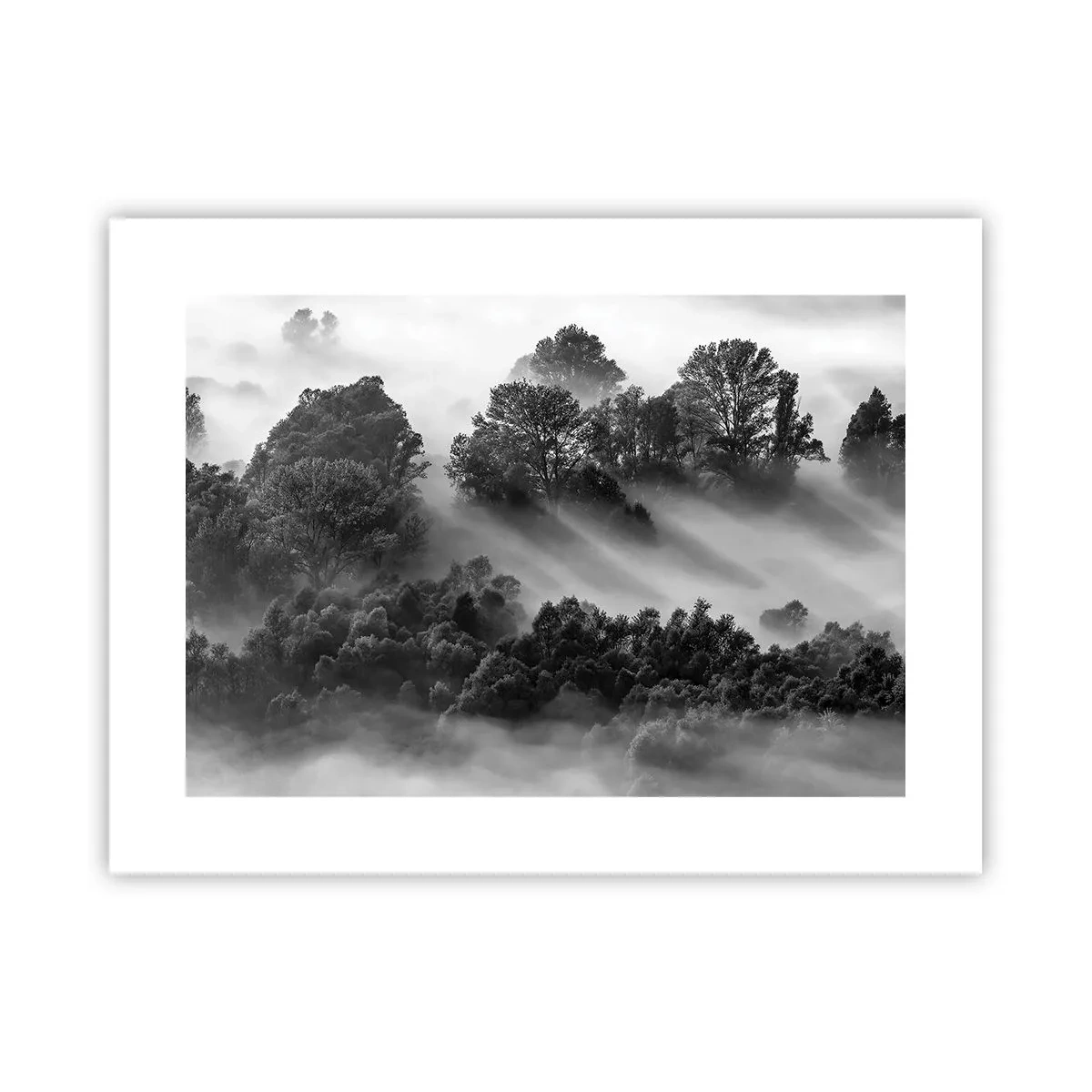 Poster - Aufstehend aus dem Schlaf - 40x30 cm