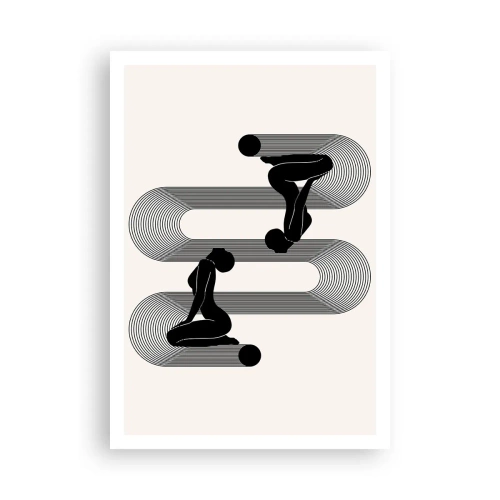 Poster - Sinnliche Symmetrie - 70x100 cm