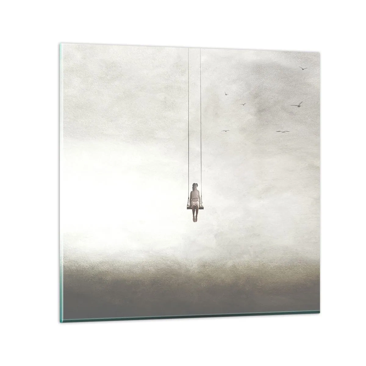 Glasbild - Bild auf glas - Ein Kind in uns - 50x50 cm