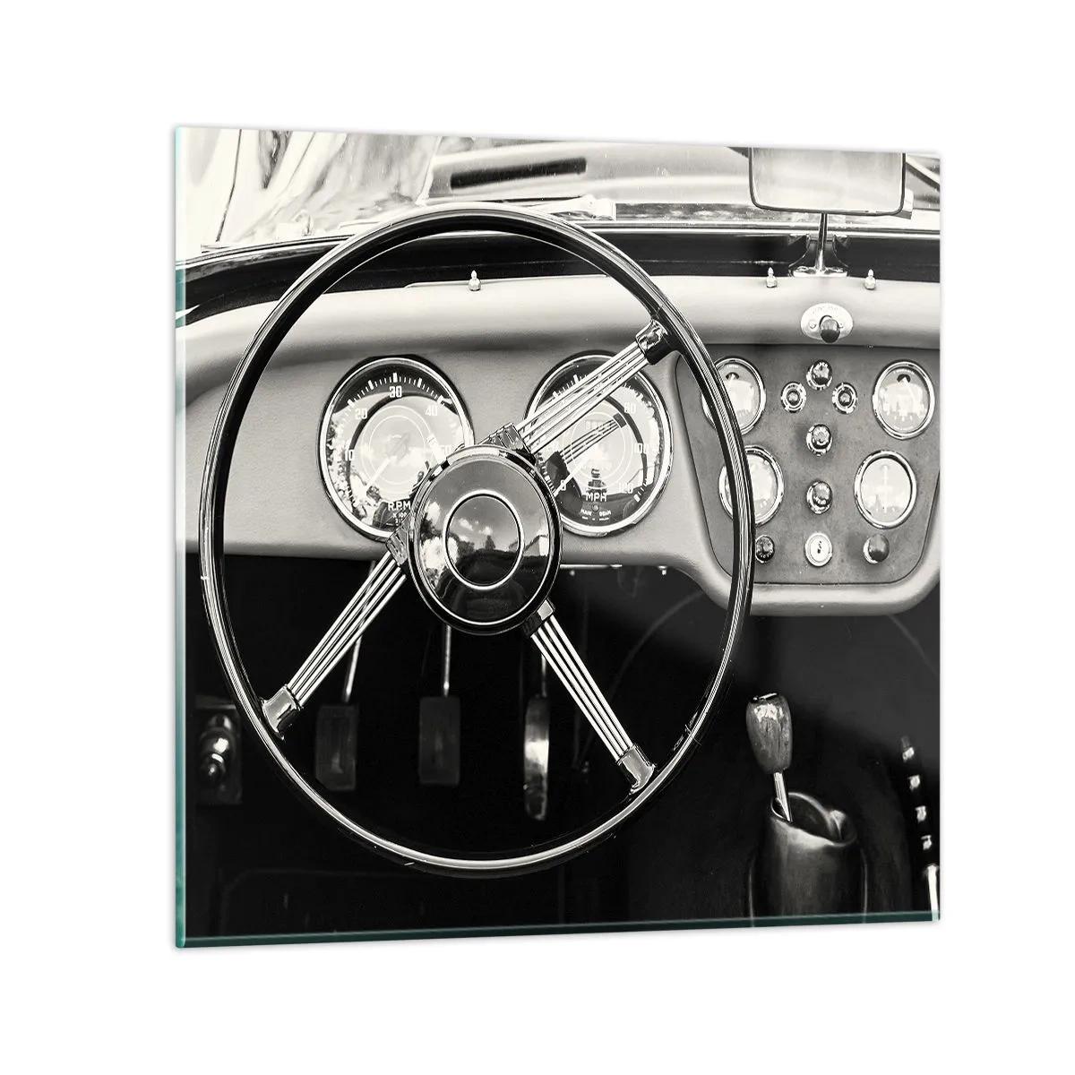 Glasbild - Bild auf glas - Ein Sammlertraum - 50x50 cm