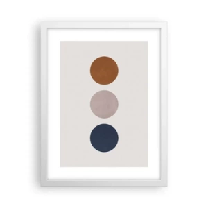 Poster in einem weißen Rahmen - Ein Symbol für Exzellenz - 30x40 cm