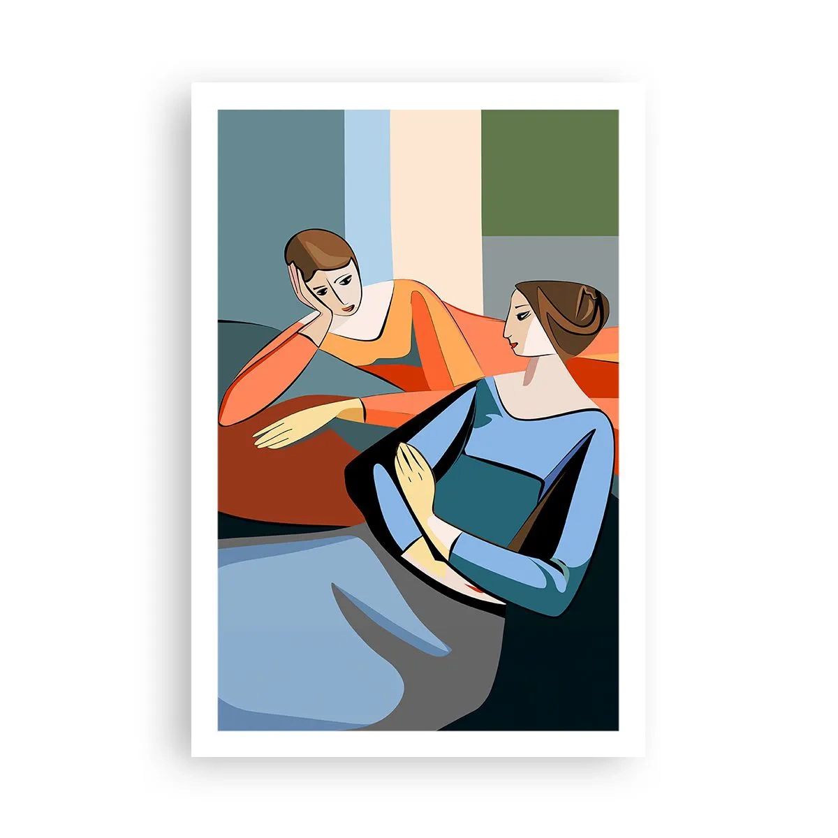 Poster - Moment der Zuversicht - 61x91 cm