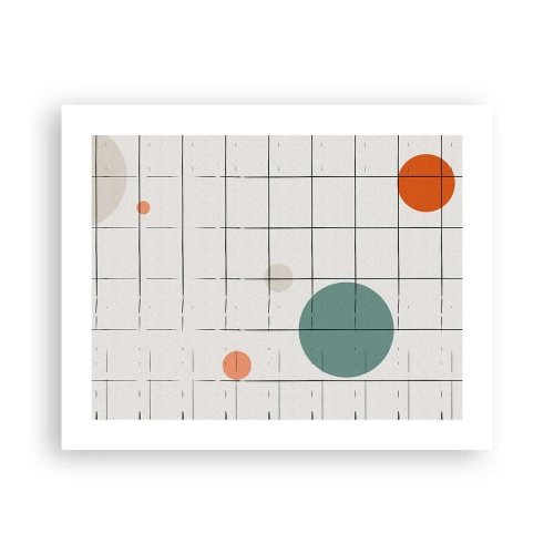 Poster - Gefangen. Wir oder sie? - 50x40 cm