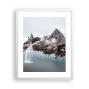 Poster in einem weißen Rahmen - Mit dem Auge eines Surrealisten - 40x50 cm