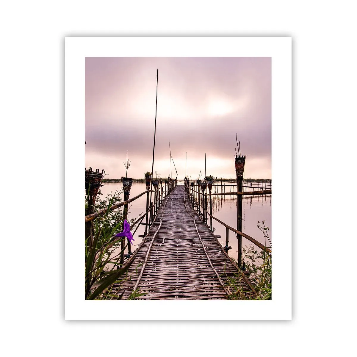 Poster - Frieden und Ruhe Asiens - 40x50 cm