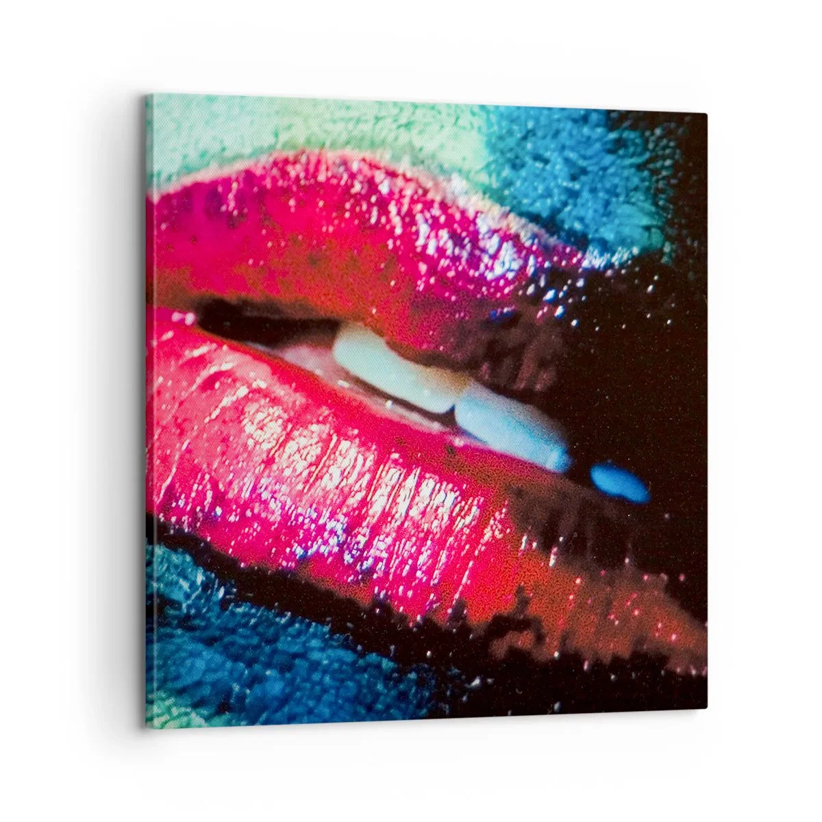 Bild auf Leinwand - Leinwandbild - Sinnlich und verstörend - 60x60 cm