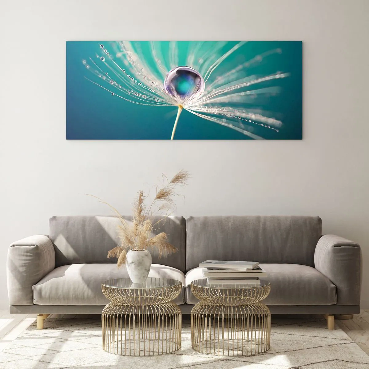 Glasbild - Bild auf glas - Mystischer Moment - 100x40 cm