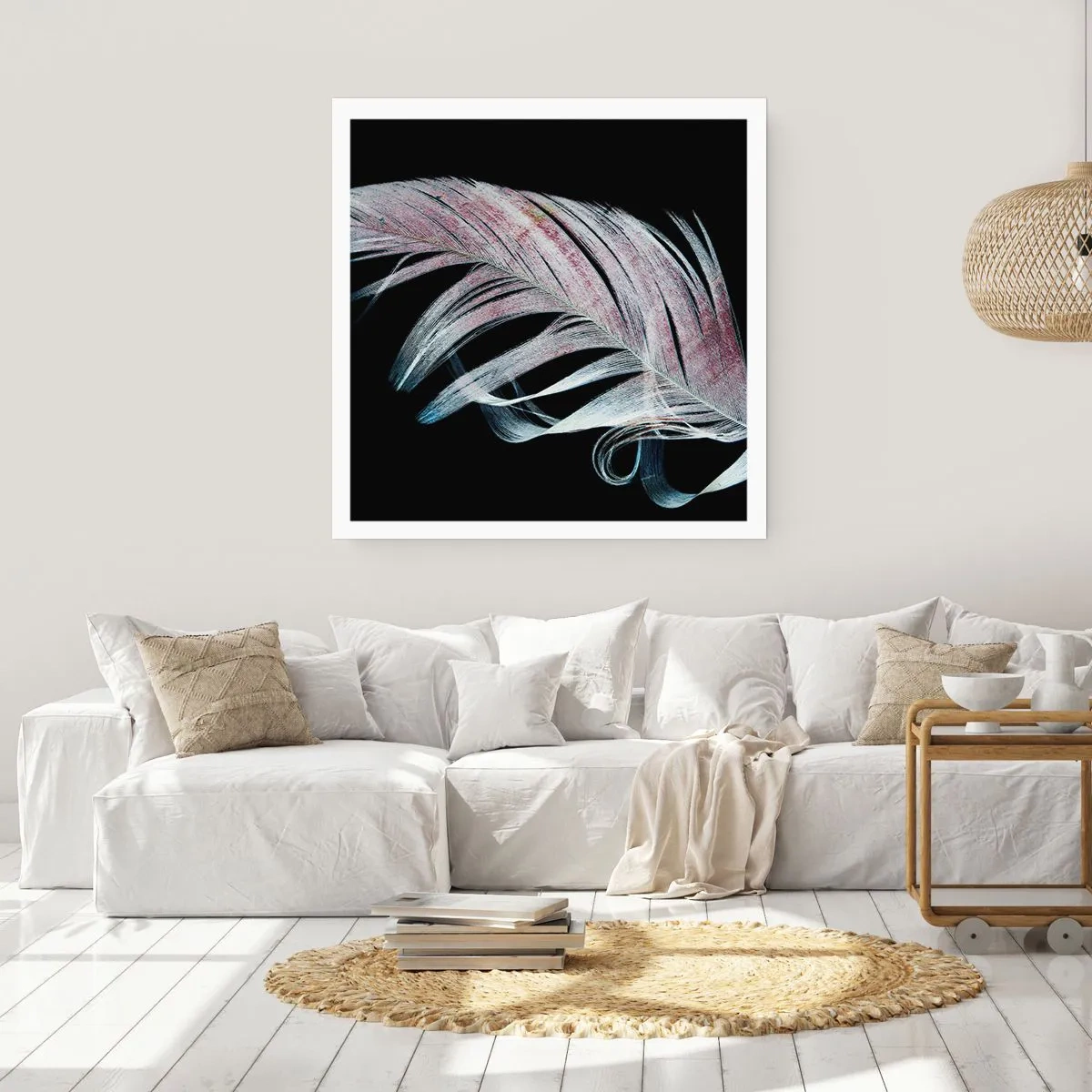 Poster - Denke an Berührung - 50x50 cm