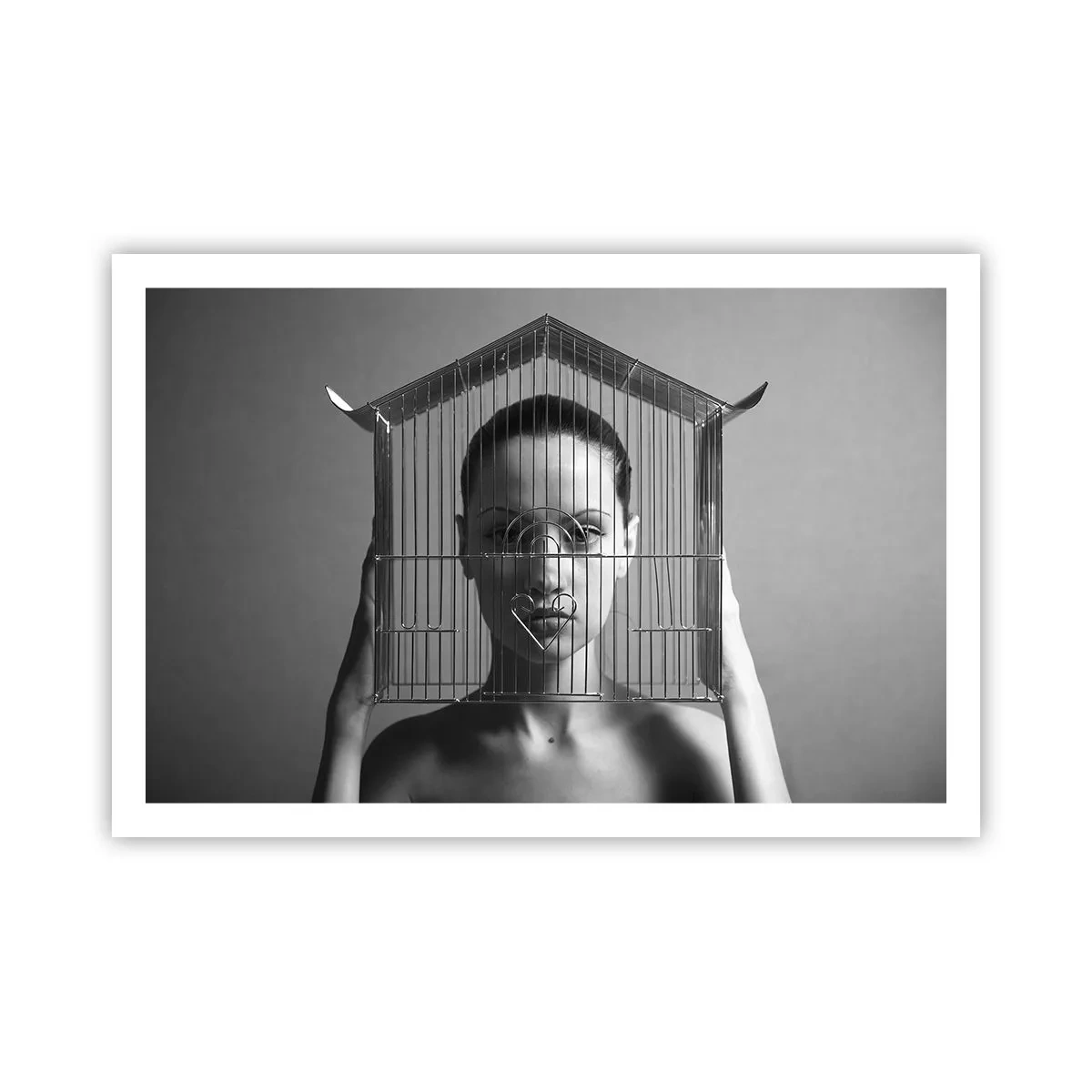 Poster - Ein leicht surreales Portrait - 91x61 cm