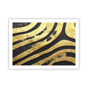 Poster - Alles fließt - 70x50 cm