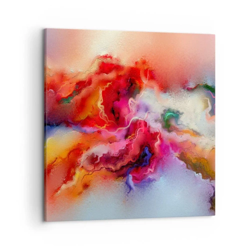 Bild auf Leinwand - Leinwandbild - Wie man Träume fängt - rauchen - 50x50 cm