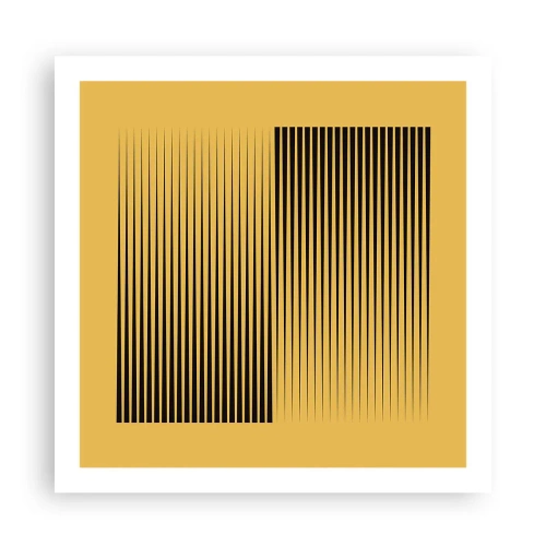 Poster - Quadratur der Gegensätze - 60x60 cm