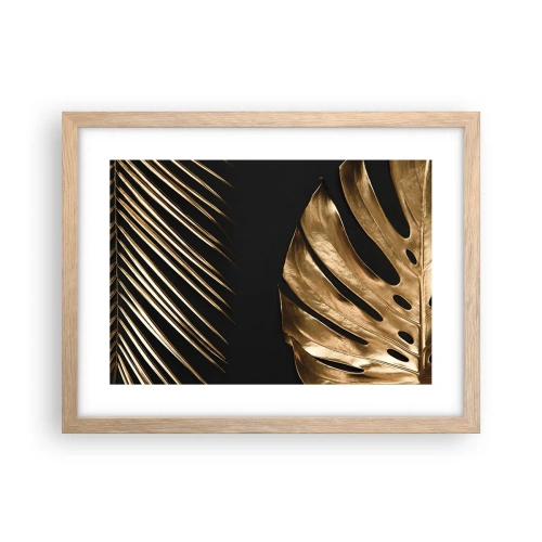 Poster in einem Rahmen aus heller Eiche - Anders und genauso teuer - 40x30 cm