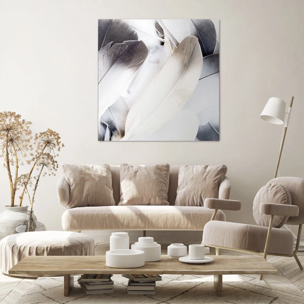 Bild auf Leinwand - Leinwandbild - Fast engelhaft - 70x70 cm