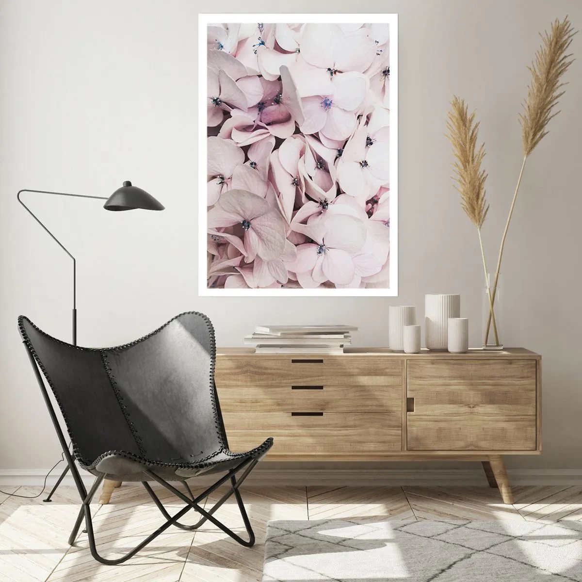 Poster - In einer Blumenflut - 30x40 cm