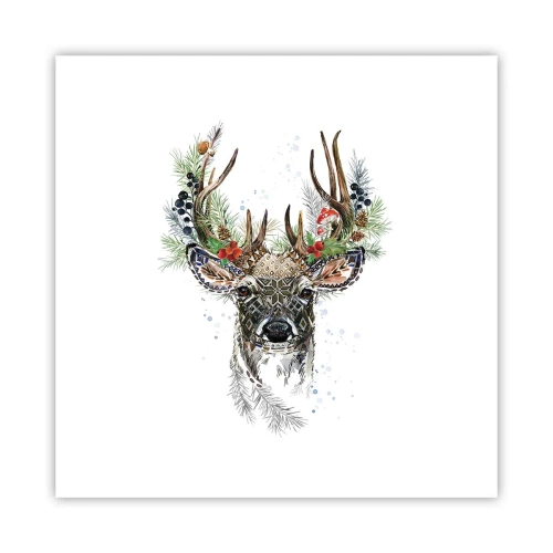 Poster - Im festlichen Gewand - 30x30 cm