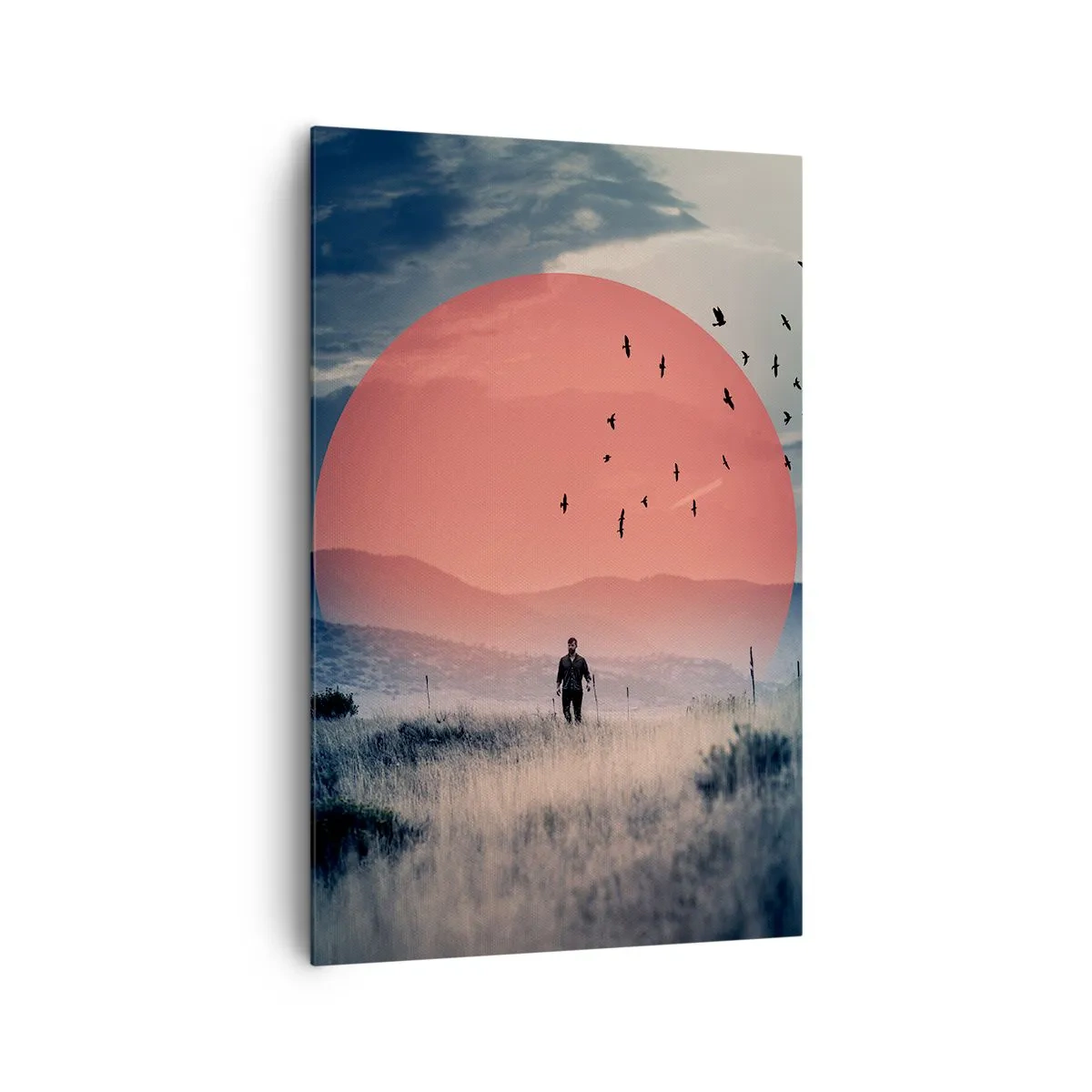 Bild auf Leinwand - Leinwandbild - In eigenen Elementen - 80x120 cm