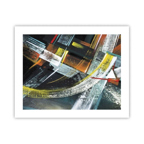 Poster - Energie der Bewegung - 50x40 cm