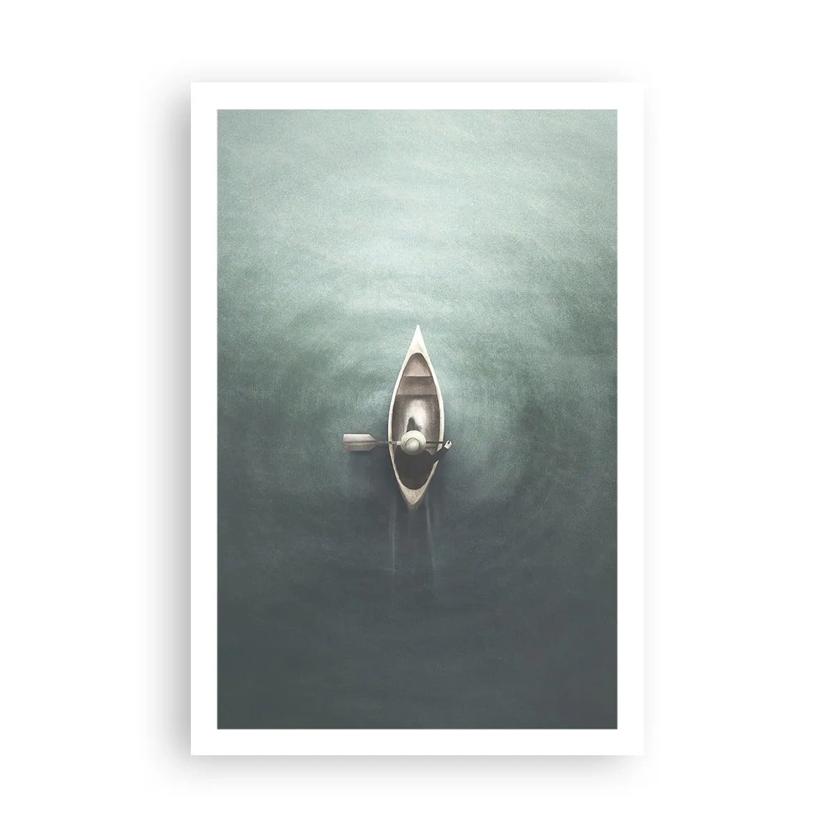 Poster - Durch den Mondsee - 61x91 cm