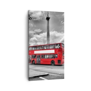 Bild auf Leinwand - Leinwandbild - Der wahre Blutkreislauf der Stadt - 45x80 cm