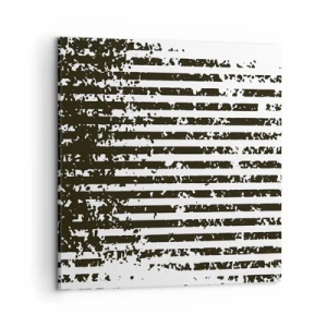 Bild auf Leinwand - Leinwandbild - Rhythmus und Rauschen - 50x50 cm