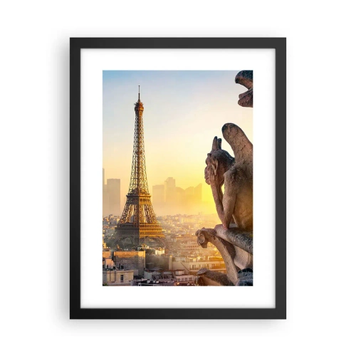 Poster in einem schwarzem Rahmen - Vieles hat sich geändert ... - 30x40 cm